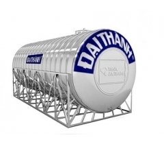 Bồn inox 25.000lit ngang 25m3 khối SUS 304 Đại Thành